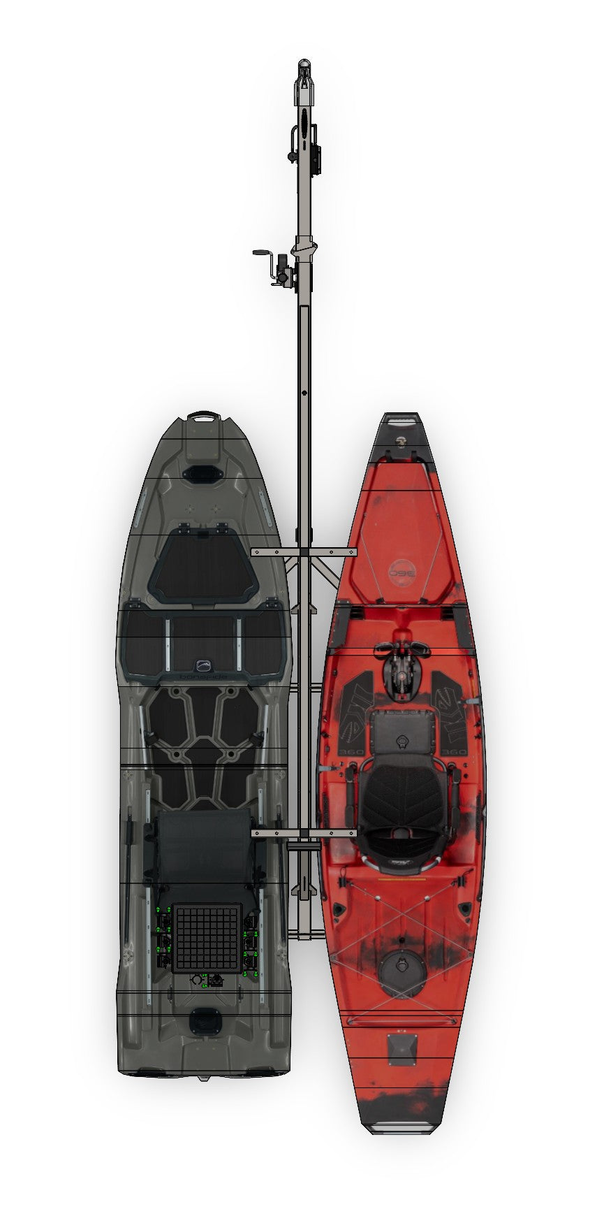 Double Kayak Trailer - Base Model