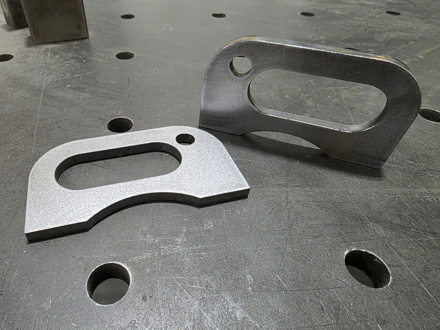 Weld-On Cargo Buckle Mounting plate kit (X2)