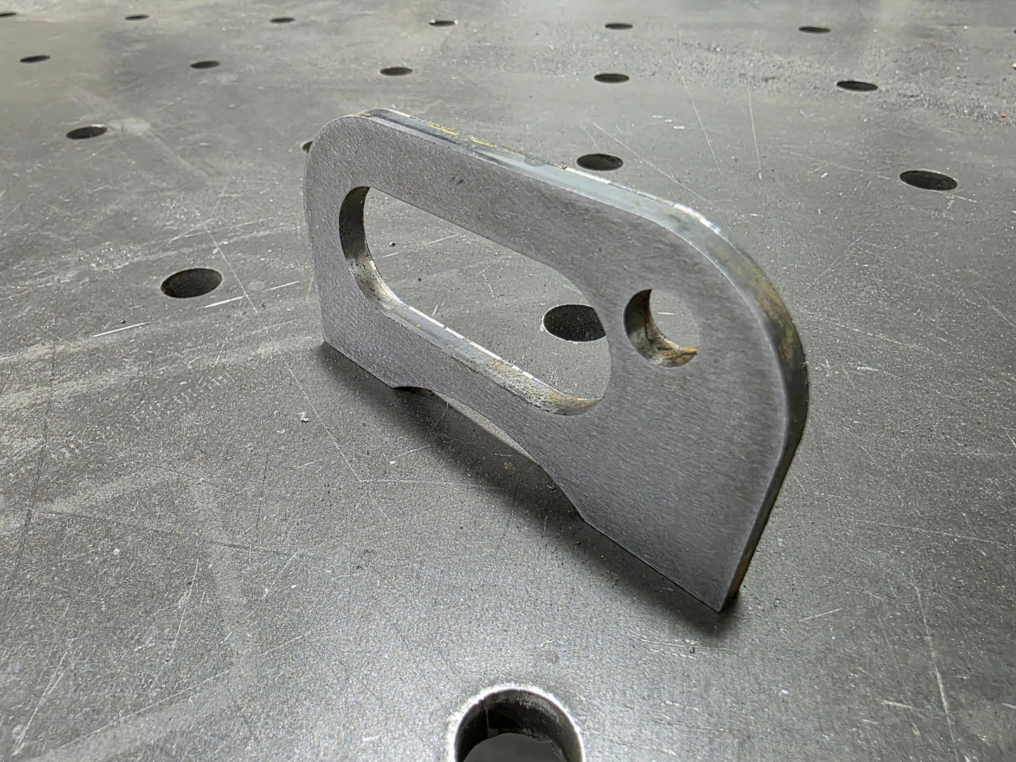Weld-On Cargo Buckle Mounting plate kit (X2)