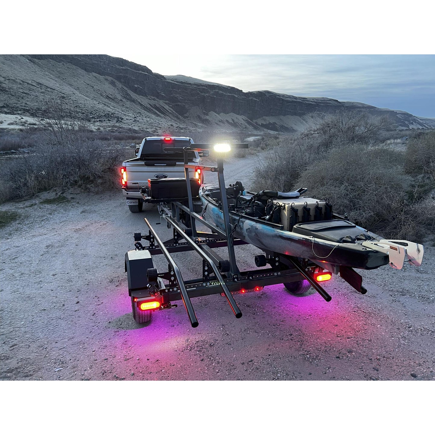 Double Kayak Trailer - Base Model