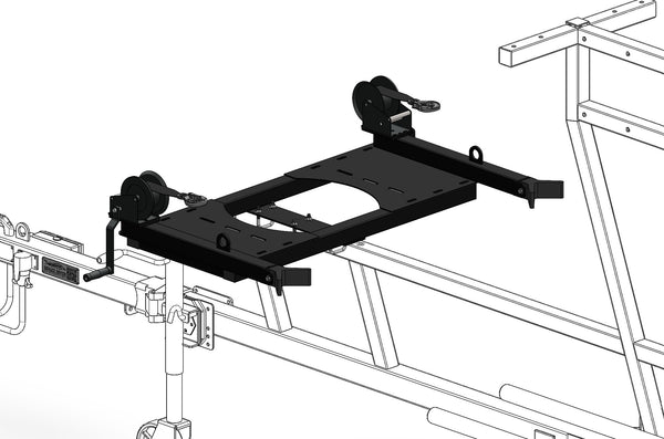 Double Kayak Trailer Bow Stops and Platform – Snakeriverlocker