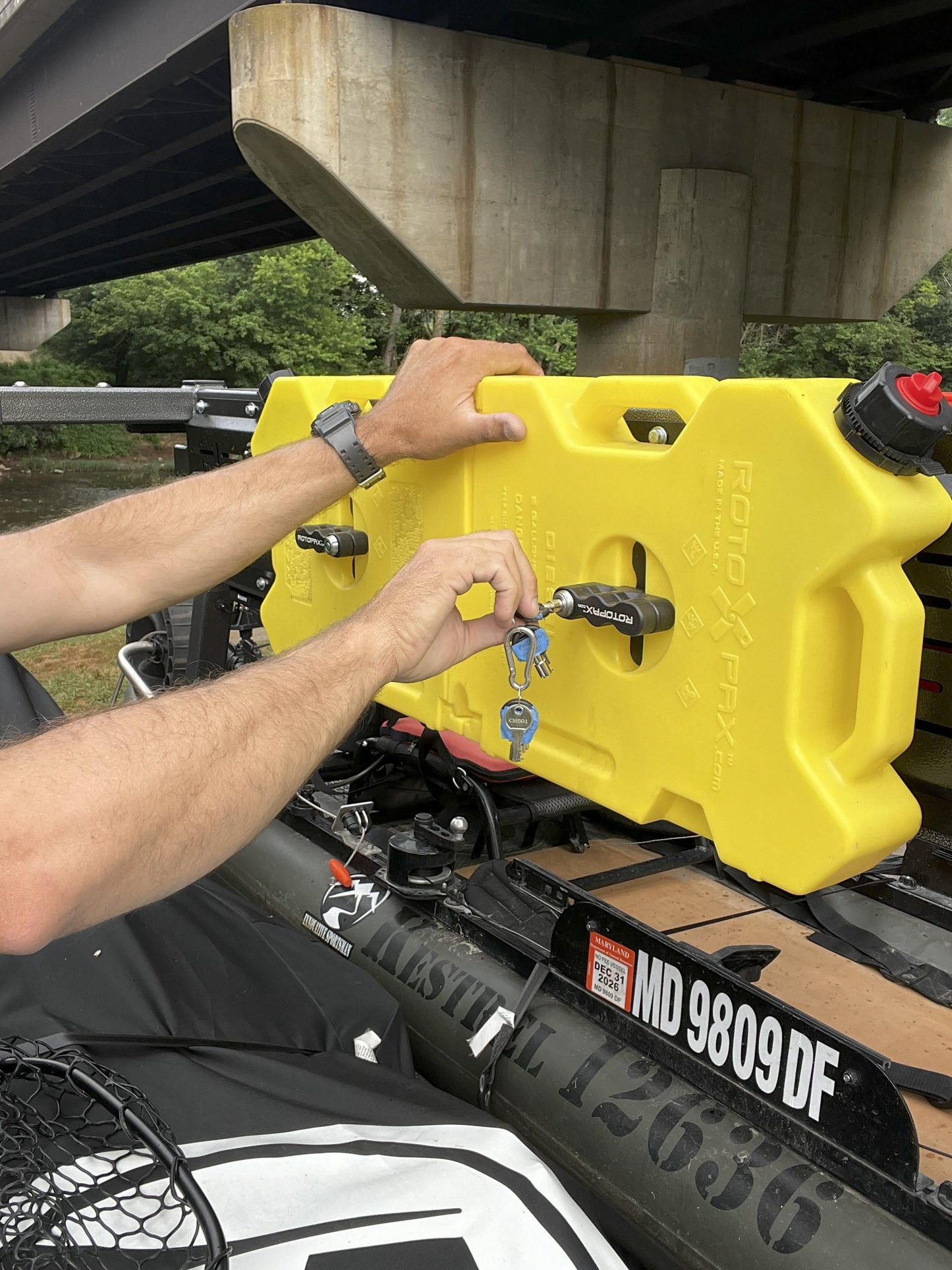 Slot Trax Panel X2 (Double Kayak Trailer)
