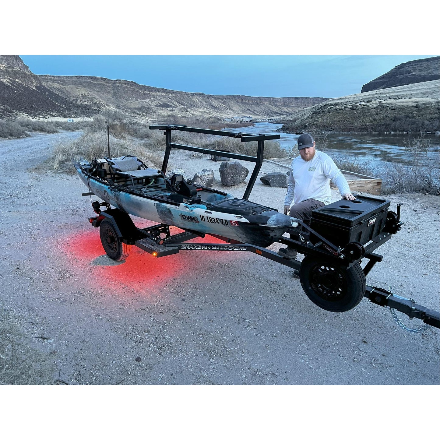 Double Kayak Trailer - Base Model